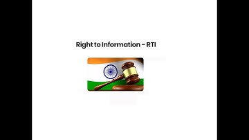 RTI Application Procedure
