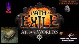 Path of Exile - Vaults of Atziri Vaal Pyramid unique map