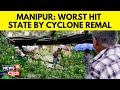 Cyclone remal effect  flood landslides and mudslides wreak havoc in manipur  n18v
