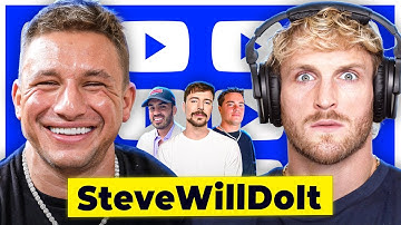 SteveWillDoIt Addresses NELK Boys Drama, CRASHES OUT on MrBeast & Logan Paul, YouTube BAN: EP 483