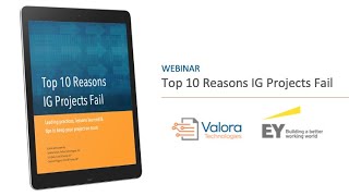 Webinar: Top 10 Reasons IG Projects Fail