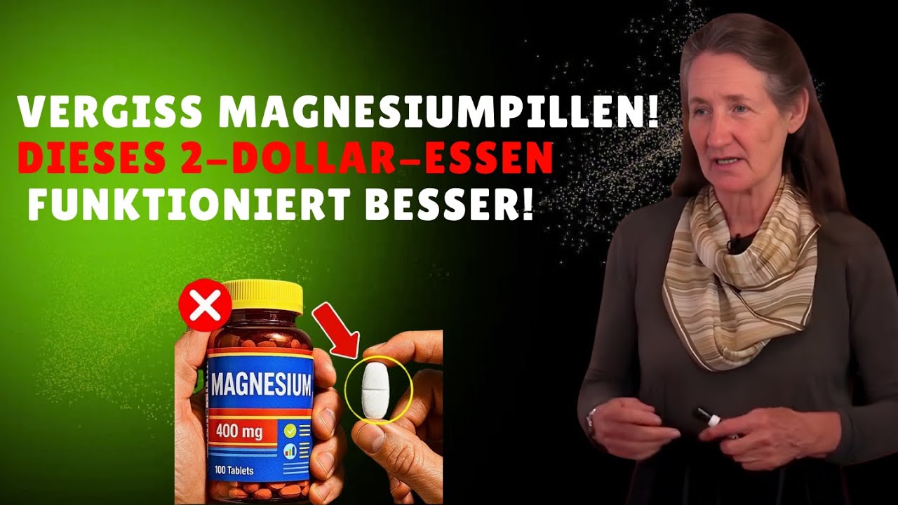 Teure Magnesiumtabletten? Dieses 2-Dollar-Lebensmittel wirkt 16-mal besser | Barbara O'Neill