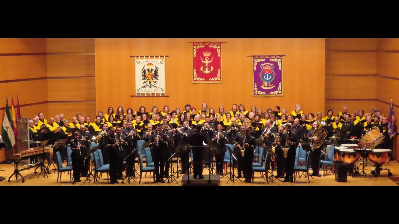 CONCIERTO 489 ANIVERSARIO INFANTERÍA DE MARINA Y CORAL UCA  CÁDIZ 28 FEBRERO 2026