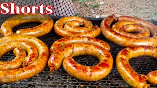 BBQ Sai Oua ,How To Make Northern Thai Sausage Recipe (Sai Oua ) for #shorts