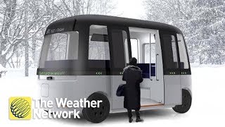 First of its kind: All-weather autonomous shuttle bus may be way of the future