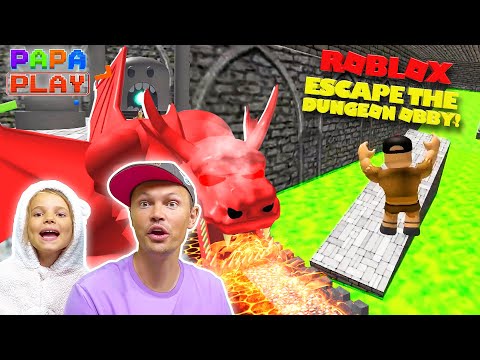 Видео: Паркурим в Escape The Dungeon Obby!