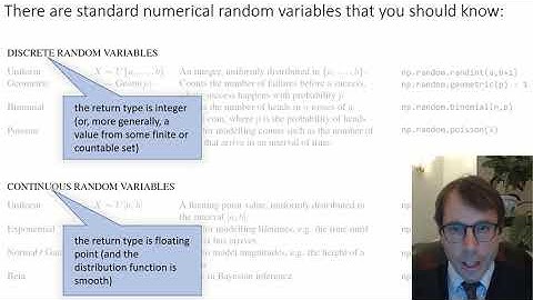 1.4 Standard random variables