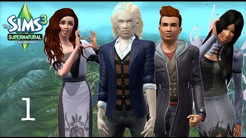 Lets Play: Sims 3 Supernatural | Part 1 | Create A Sim