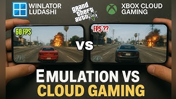 Winlator Ludashi Vs Xbox Cloud Gaming : GTA 5 Insane Performance Test | Which is Best ?