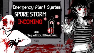 Survive Living In A City With Parasitic Spore Storms INCOMING SPORE STORM - Mycopsychosys