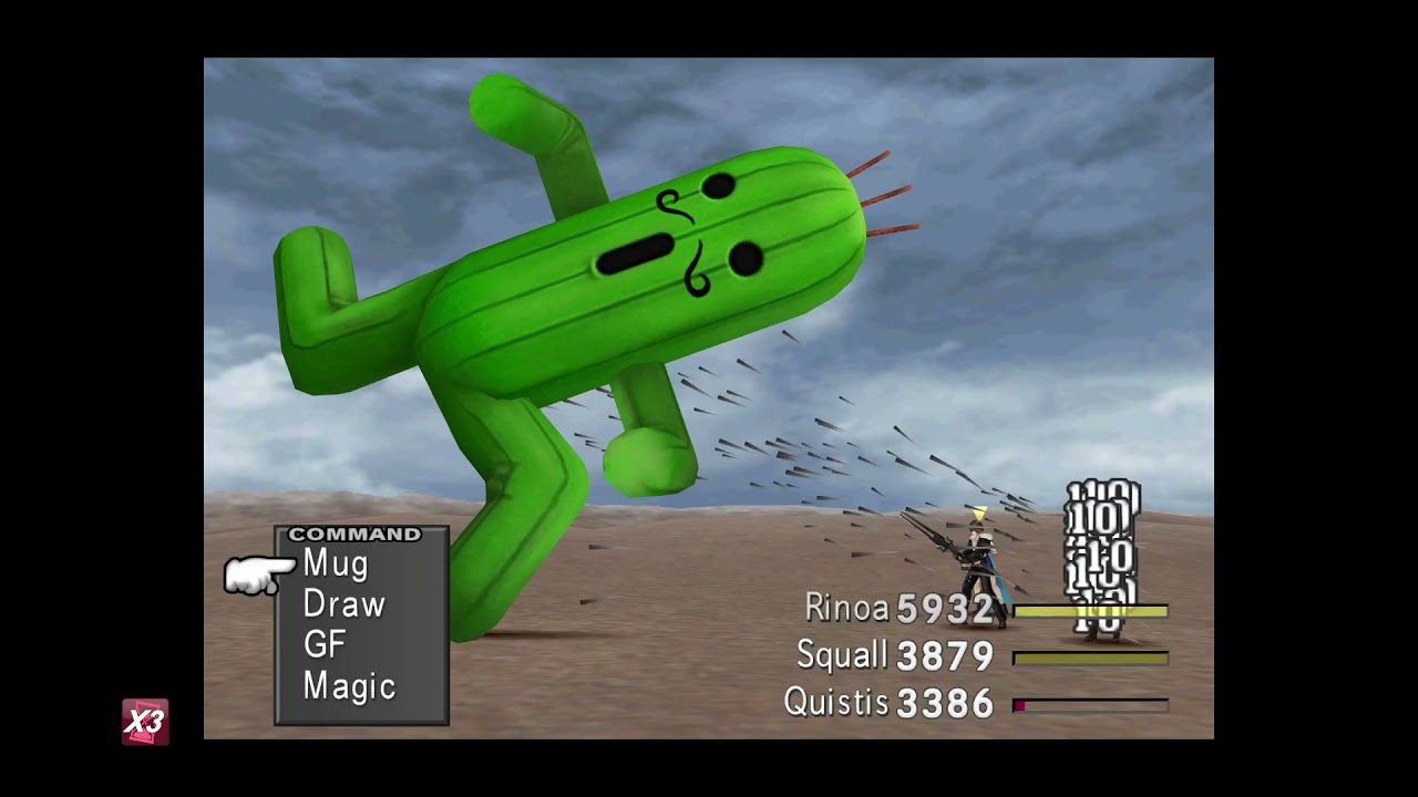 FFFVIII Walkthrough Finished Ragnarok (Cactuar) Now the Angelo search...... Please enjoy!!!! Super A