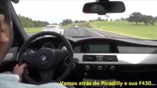BMW M5 crazy driving