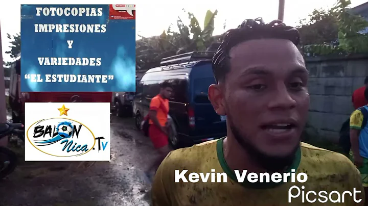 Kevin Valerio del Chinandega Fc.