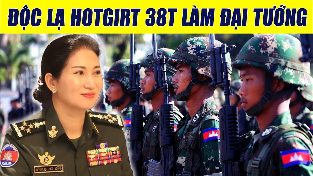 Nữ Đại Tướng 38 Tuổi và Kỷ Lục Lạm Phát Tướng Tại Campuchia  ?