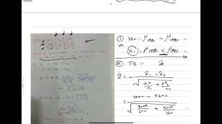 Inferences for two Population Means ( part 2)