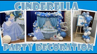 CINDERELLA THEMED PARTY | PARTY DECORATION
