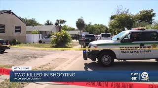 Man faces first-degree murder charges in Palm Beach County shooting deaths