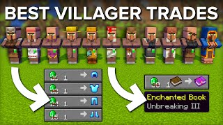 The BEST TRADES With Every Minecraft Villager Guide screenshot 2