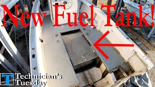 Does Your Boat Need A New Fuel Tank? Let's Install One!