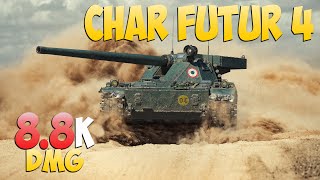 Char Futur 4 - 4 Kills 8.8K DMG - Яркий! - Мир Танков