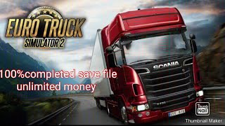 SAVE FILE 100% COMPLETED FOR EURO TRUCK SIMULATOR 2 ETS2 MORE SKILLS 2020! PC