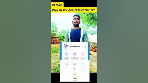 Thumbnail of upsssc pet mock test first rwa #ytshort #mocktest #restart
