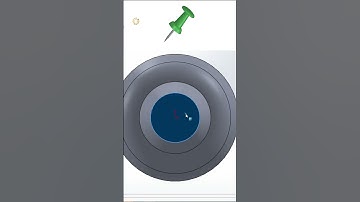 Drawing Pin #shorts #cadmonkeys #shortsfeed #solidworks #viralreels #drawing  #3ddesign #cad #pink