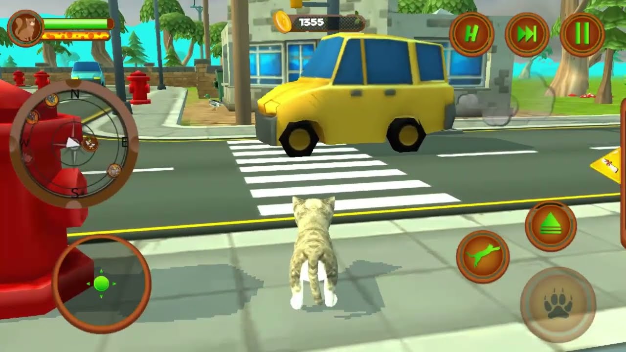 TW:gore Little Kitten My Cat Simulator level 5 gameplay (I am an assassin)