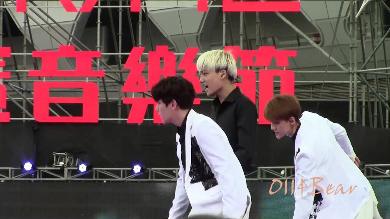 140701 - Hong Kong Dome Festival EXO K Thunder (KAI Focus)