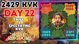 Kingdom 2429 l Day 22 l Spectating K2268 KVK l BOOM BOOM TIME l RISE OF KINGDOMS