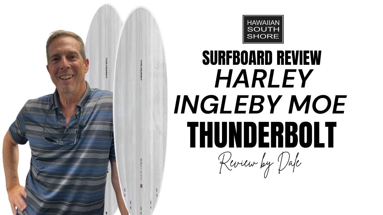 Harley Ingleby Moe (6'6-8'0) Thunderbolt Black Surfboards