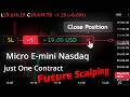 Just 1 MNQ Contract… Here’s How Much It Moved | MNQ Scalping