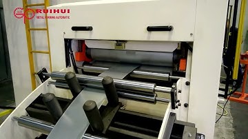 RUIHUI Czech Republic split type Coilline feeding line with 315T press  decoiler feeder