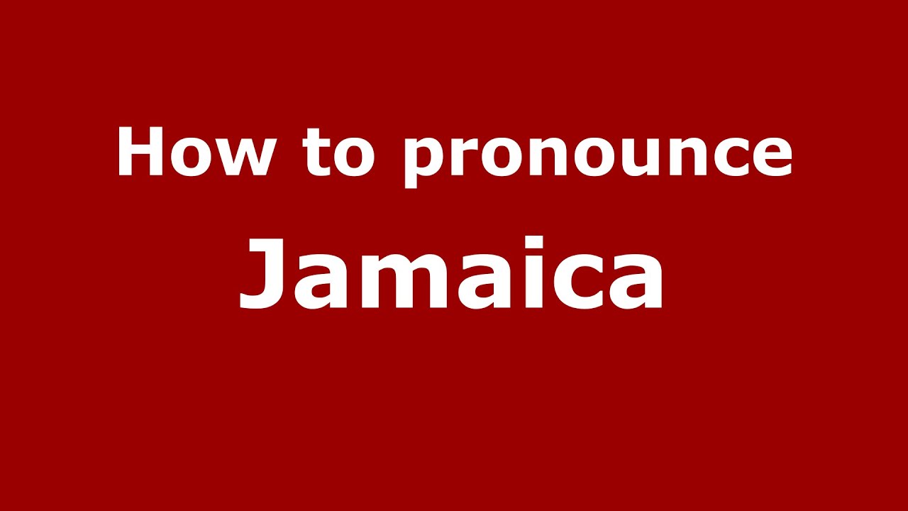 How to pronounce Jamaica (Colombia/Colombian Spanish) YouTube