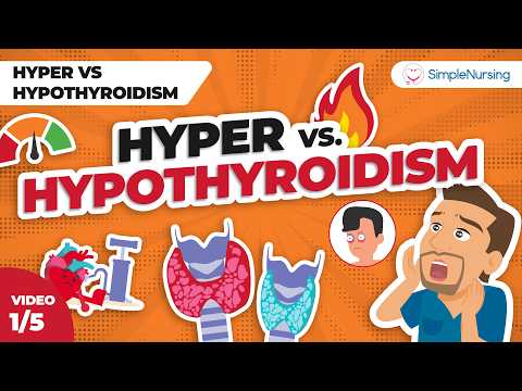 Thyroid Exam Hacks: Hyperthyroidism vs Hypothyroidism Made Simple (Video 1 of 5)
