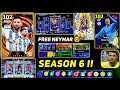 Free super saiyan neymar jr in efootball 2024  free efootball coins  season 6 update efootball