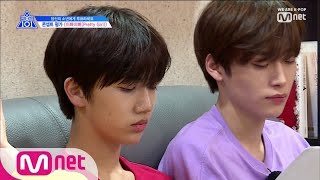 PRODUCE X 101 [9회] 목상태 악화, 메인 보컬 포지션 교체?! I 이뻐이뻐 클래스 190628 EP.9