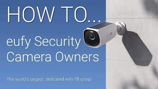 HOW TO: Rearrange the viewing order of cameras in the eufy app