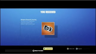 How to get a Weapon Research Voucher in Mild Meadows Venture Zone Fortnite Save the World