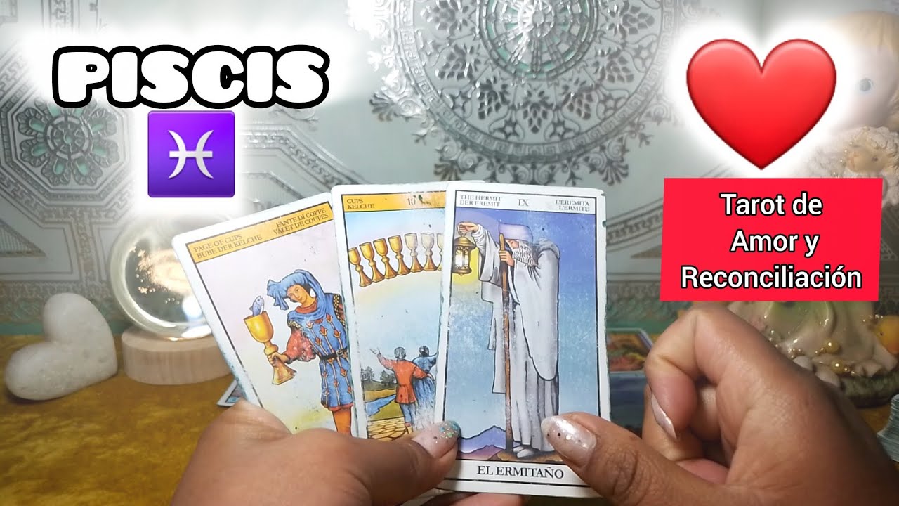 PISCIS ♓️ EN INSTANTES 💫 SENTIMIENTOS QUE SALEN ️ Tarot de Amor y ...