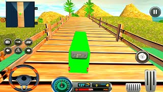 Uphill Offroad Bus Driving Simulator - Mountain Road Bus Games - Android Gameplay screenshot 5
