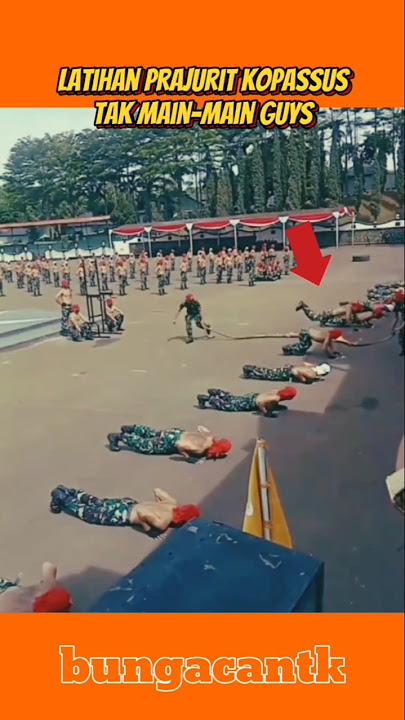 If you want to be a Kopassus member, your life is at stake 😱#kopassus #tni #bravotni #trending #s...