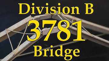 Science Olympiad Bridge Div B 2022 Post Season