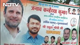 Kanhaiya Kumar In 'Welcome To Congress' Posters Ahead Of Joining Today