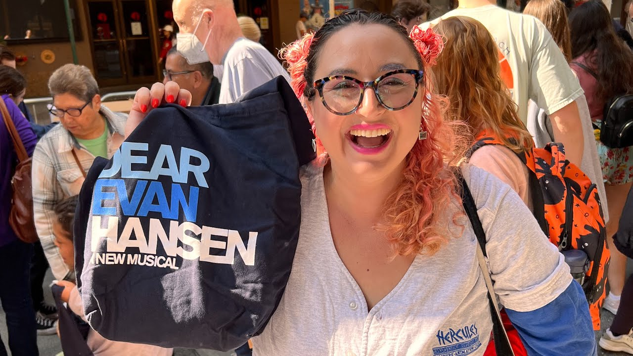 Dear Evan Hansen swag bag giveaway! - YouTube