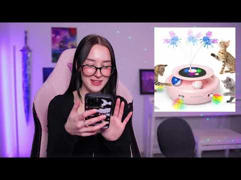 A still from the video I Bought The MOST WISHED FOR Cat Products From Amazon... *are they worth buying?!* by Sophie Louise