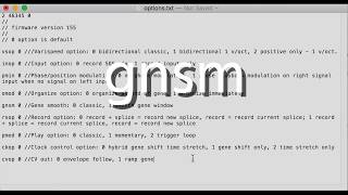 Celebrity MG155 Firmware update w/ User Definable Firmware Options: Gene Smooth Option (gnsm) Profile