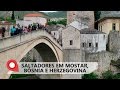 Salto da ponte de Mostar - Bósnia e Herzegovina