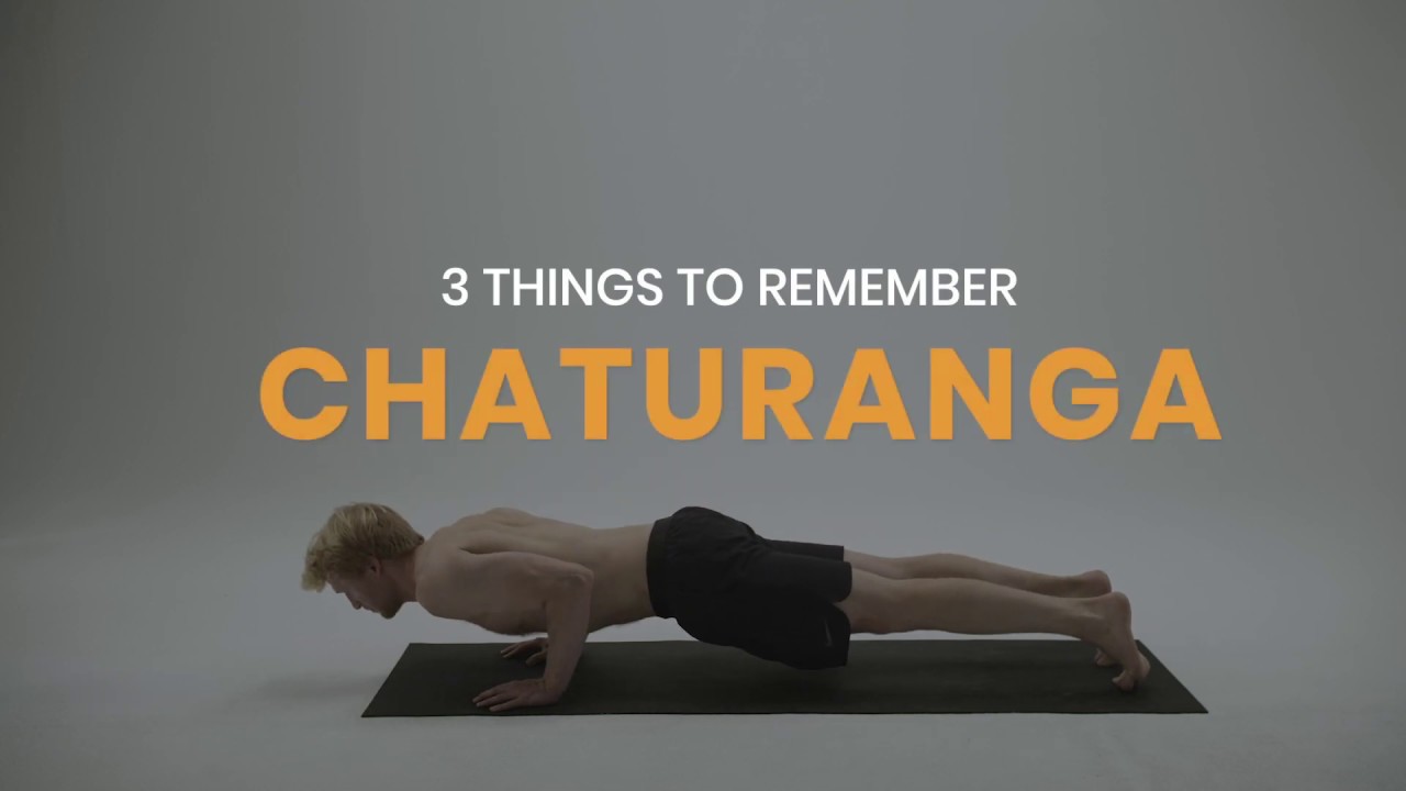 How to Do Chaturanga - Yoga with Rona