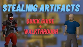 Stealing Artefact Quick Guide - OSRS